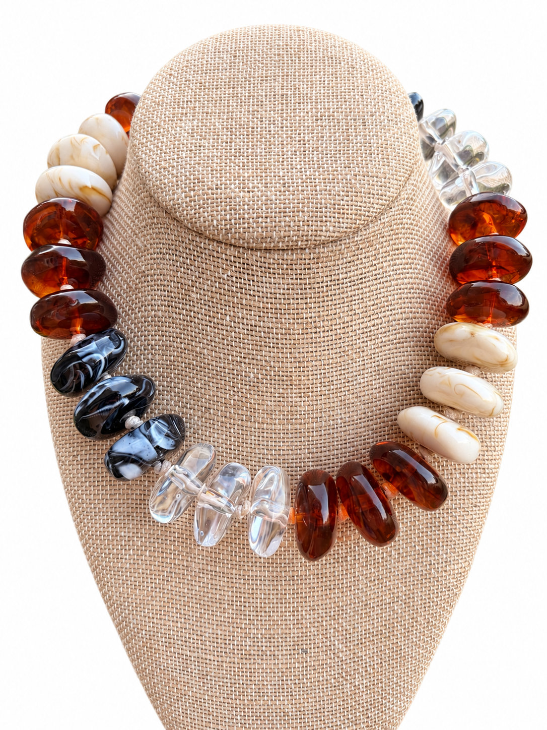 The Amber Mosaic Necklace