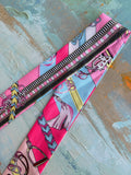 Mixed Pink Print Scarf – 34”