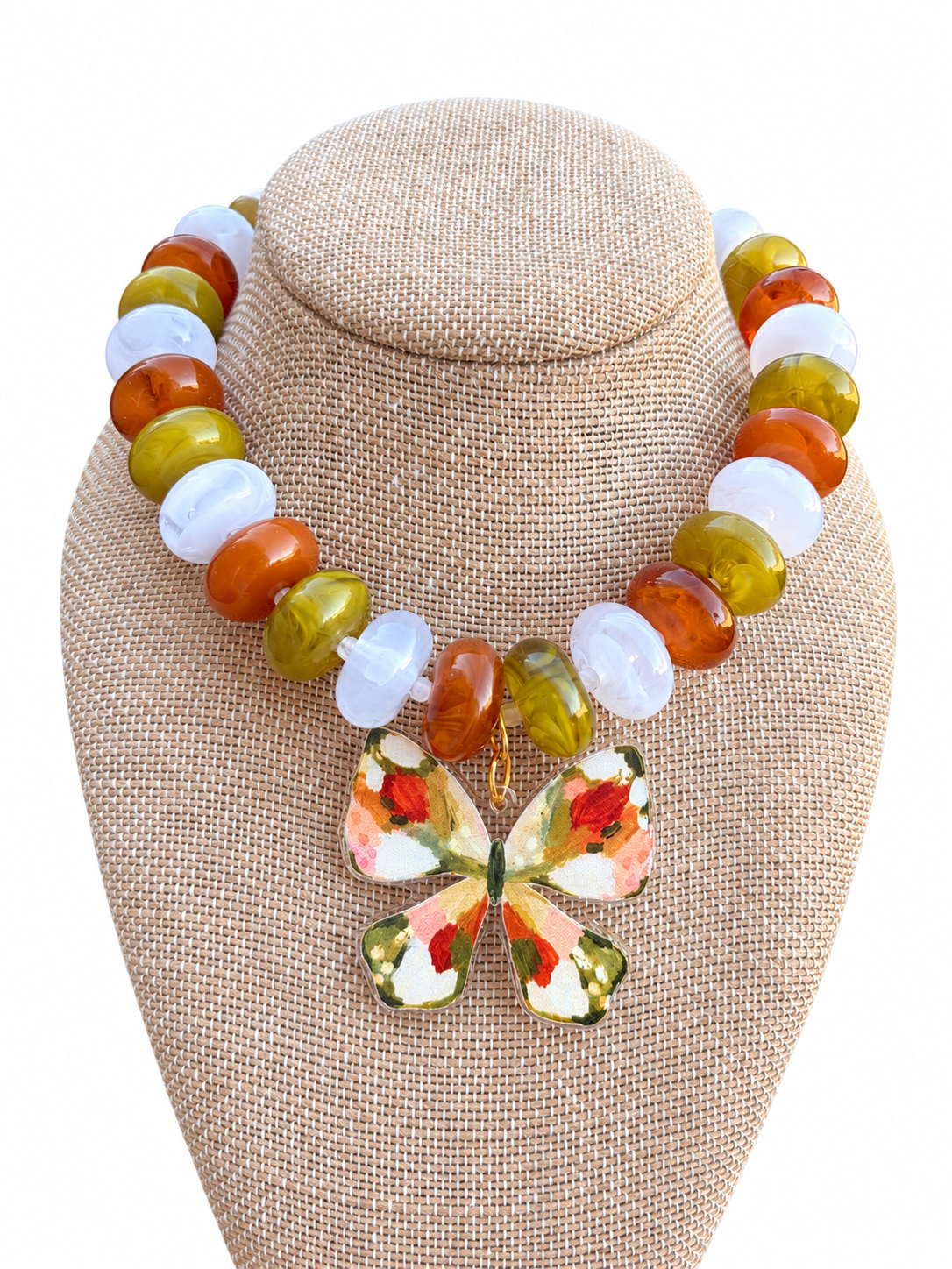 Rebecca x Kate Fall Butterfly Necklace – Harvest Blend