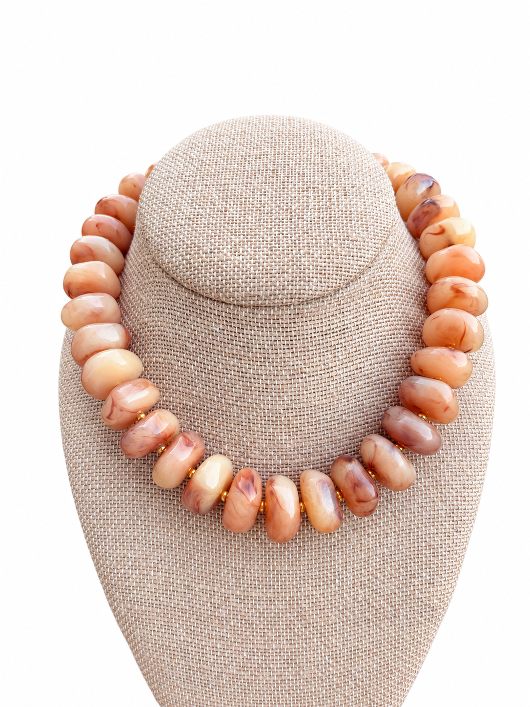 The Caramel Swirl Necklace