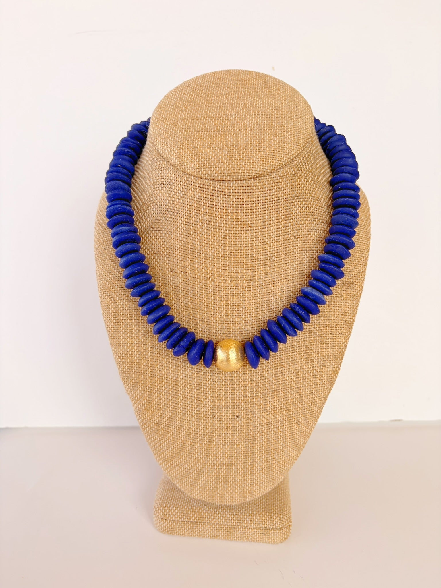 Cobalt Blue Addison Necklace – 16”