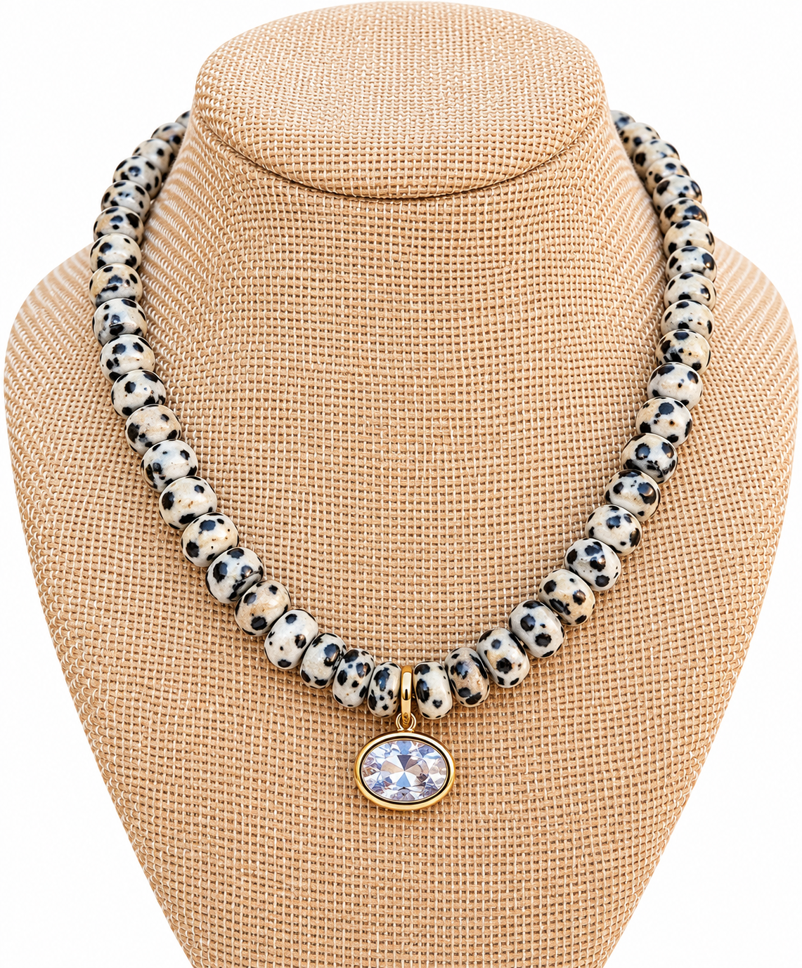 The Dalmatian Dazzle Necklace
