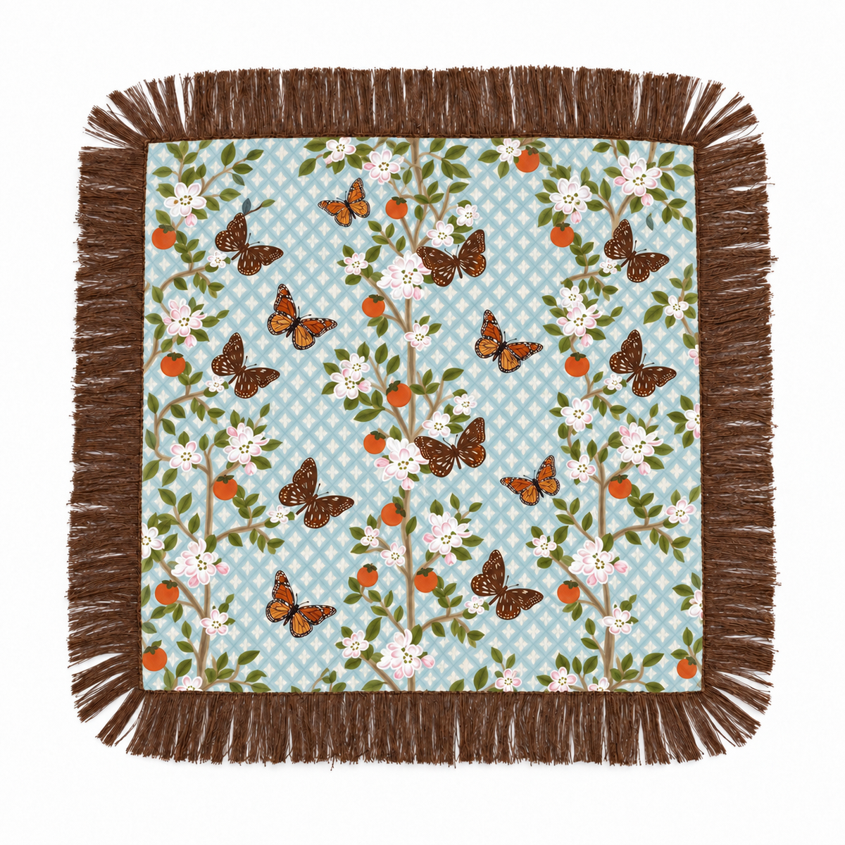 The Citrus Garden Fringe Scarf - Preorder!