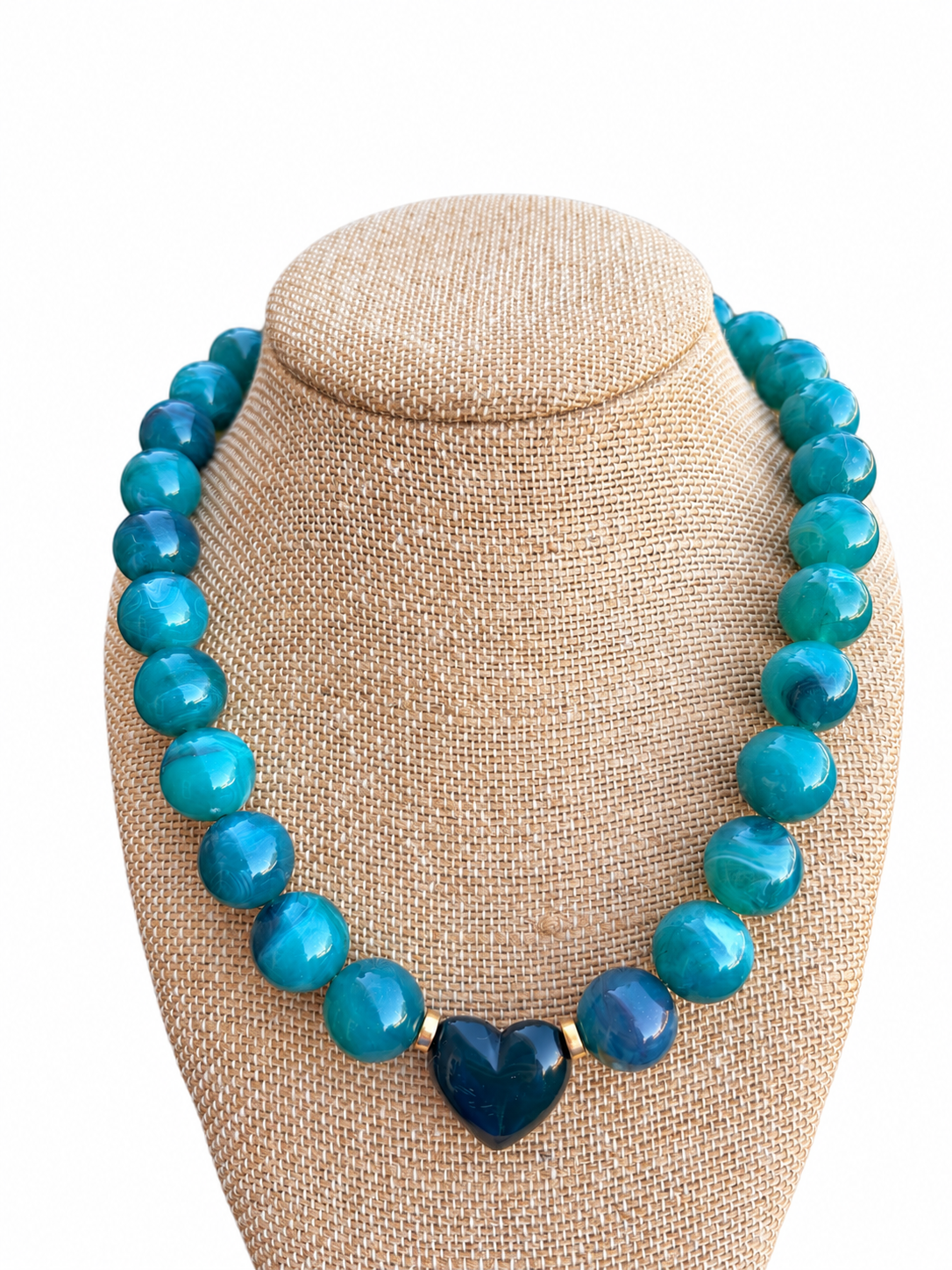 The Ocean Crush Heart Necklace