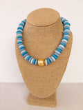 Mixed Blue Addison Necklace – 16.5”