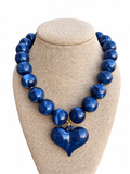 The Midnight Crush Heart Necklace