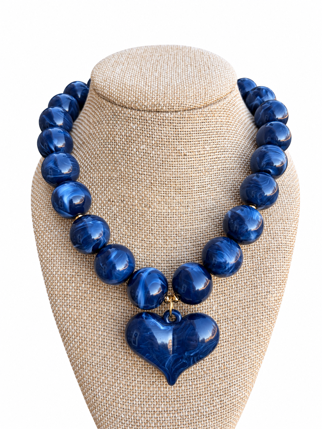 The Midnight Crush Heart Necklace