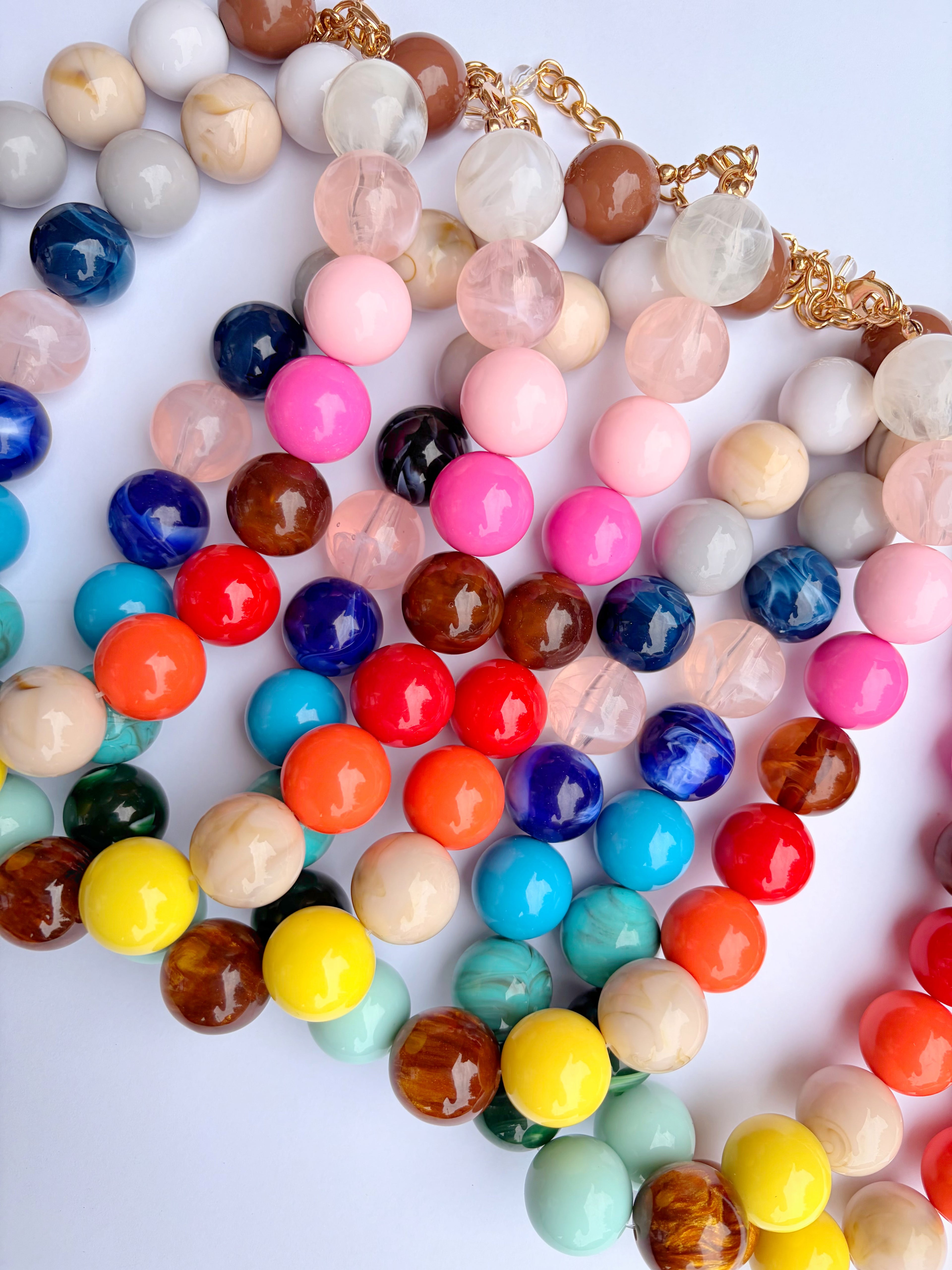 Rainbow Bauble Necklace