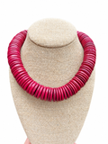 Berry Bliss Coconut Disc Necklace