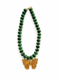Evergreen Butterfly Necklace