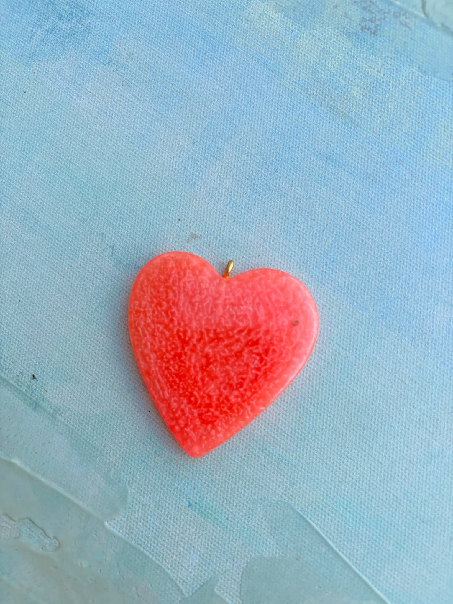 Pink Heart Pendant