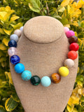 Rainbow Bauble Necklace