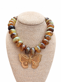 Golden Hour Butterfly Necklace