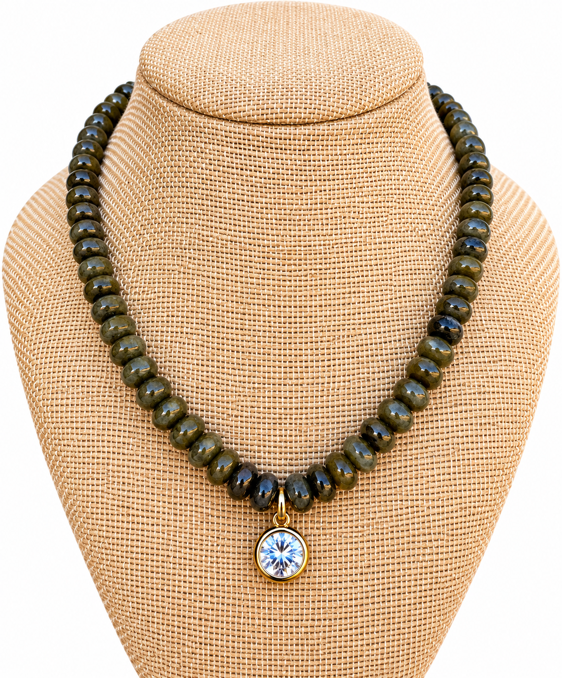 The Olive Glow Necklace