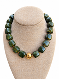 The Olive & Gold Necklace