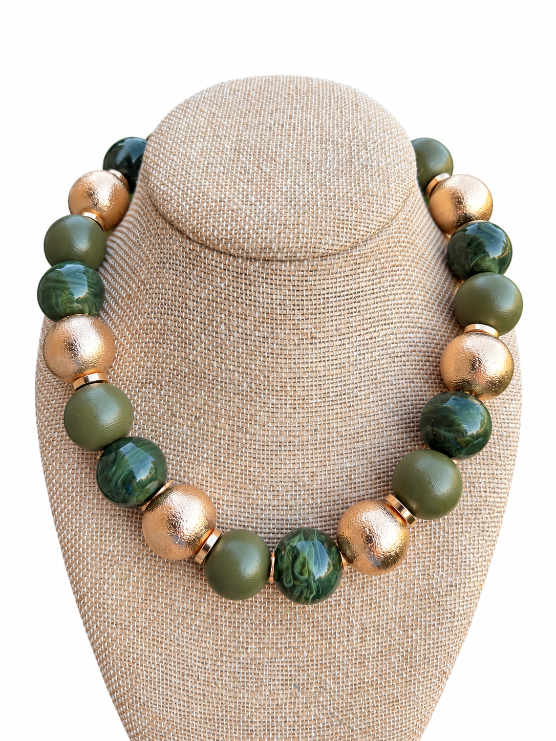 The Olive Glow Necklace