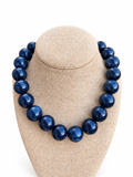 Midnight Navy Bauble Necklace