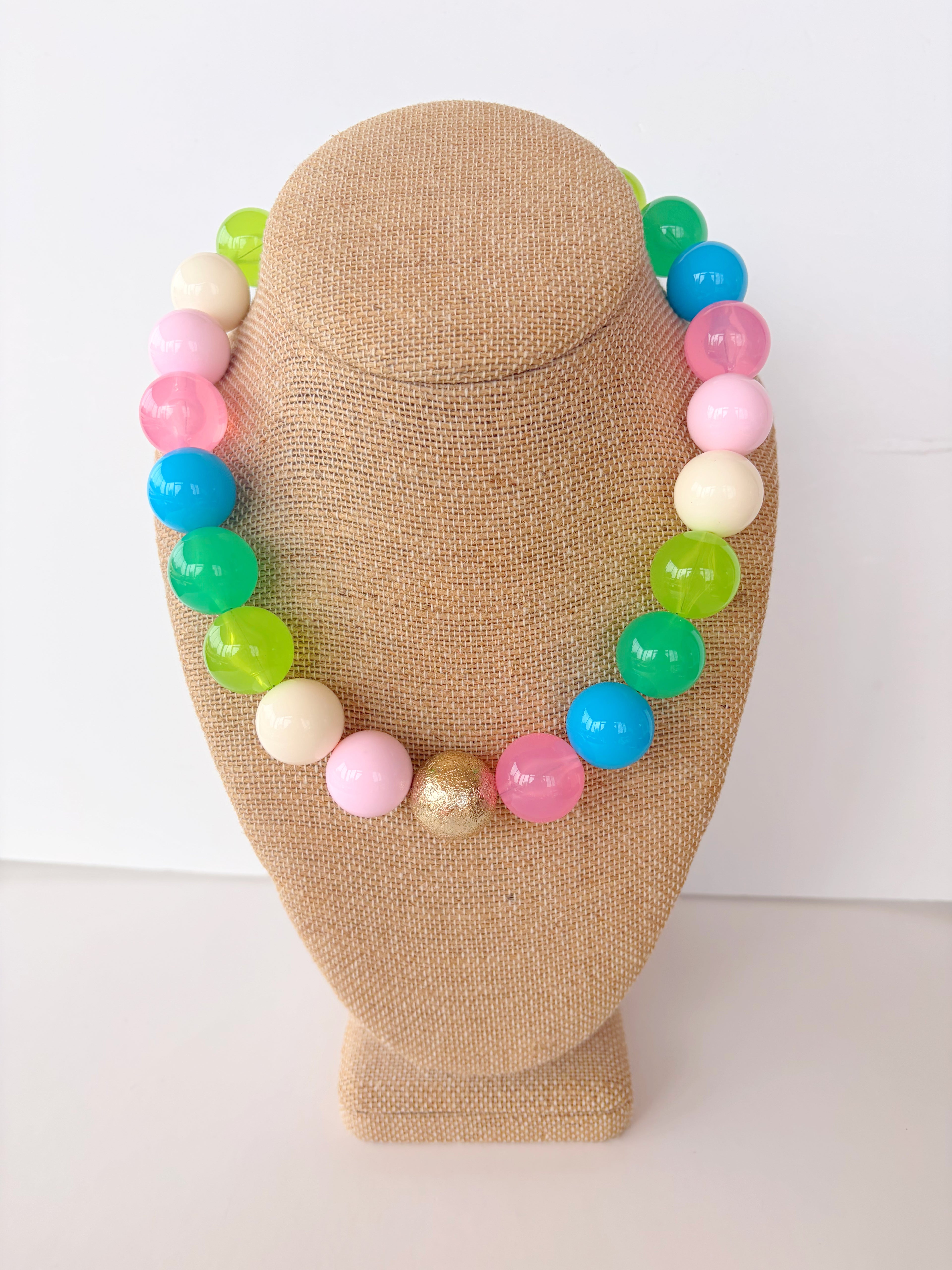 Cecilia Necklace - Pink Blend