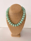 Larger Rondelle Beaded Necklace