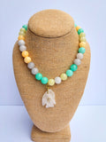 Melon Bauble Fish Necklace